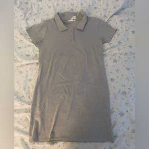 tillys girls grey polo dress